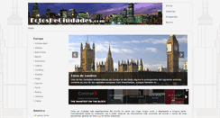 Desktop Screenshot of fotosdeciudades.com